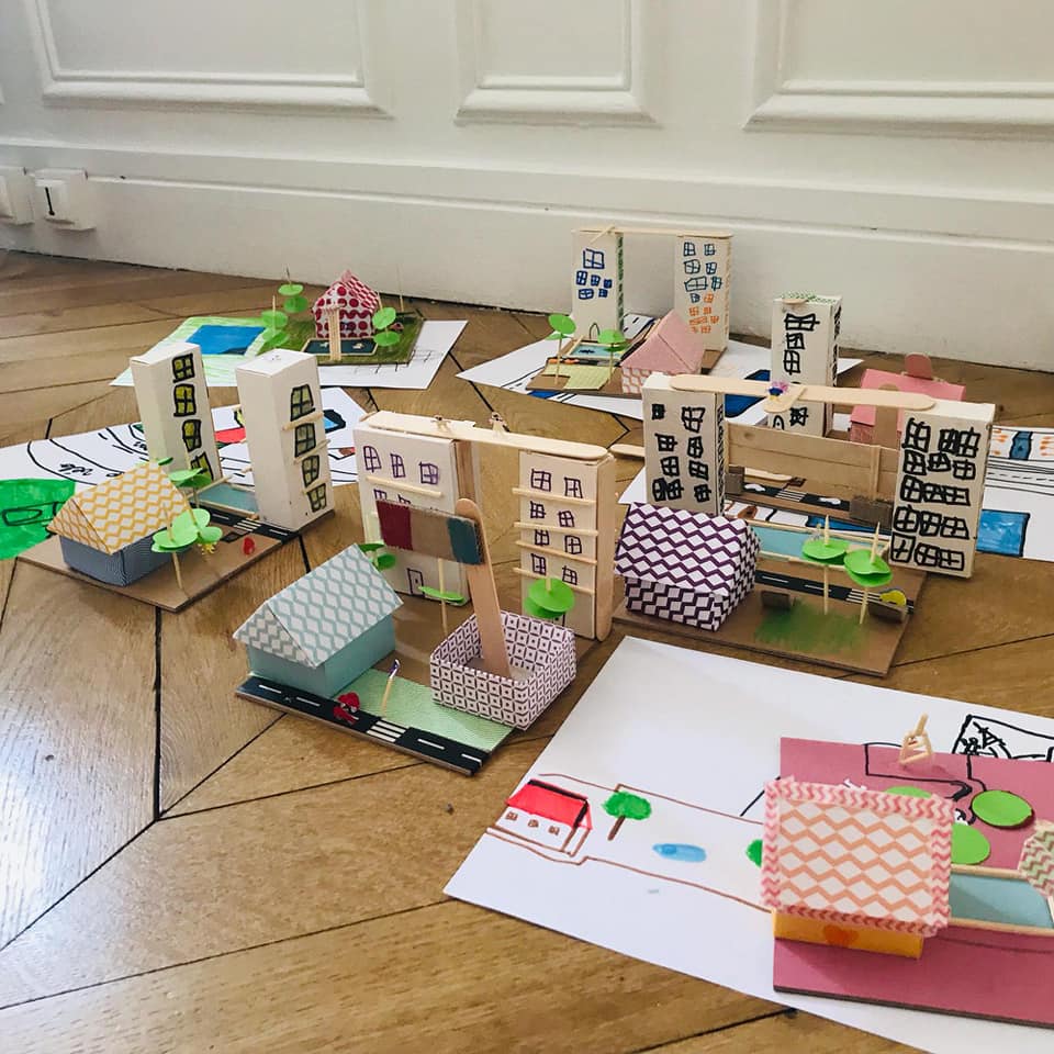 Atelier La ville imaginaire - Maquette 3D